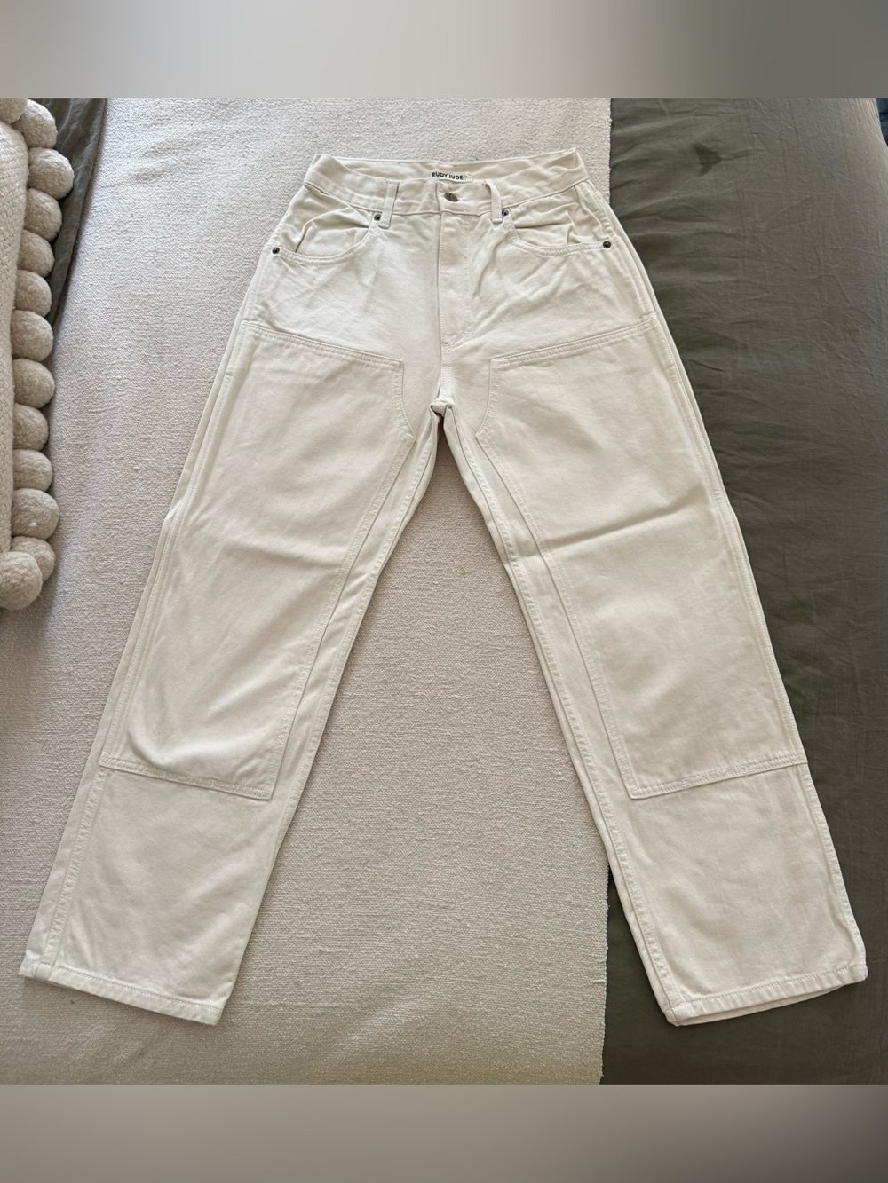 RUDY JUDE | Adult Utility Jean | Natural | Size 2 | EUC